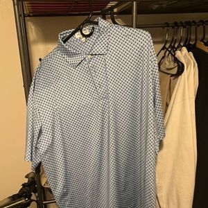 Peter Millar polo ( XL ) [ skull print ]